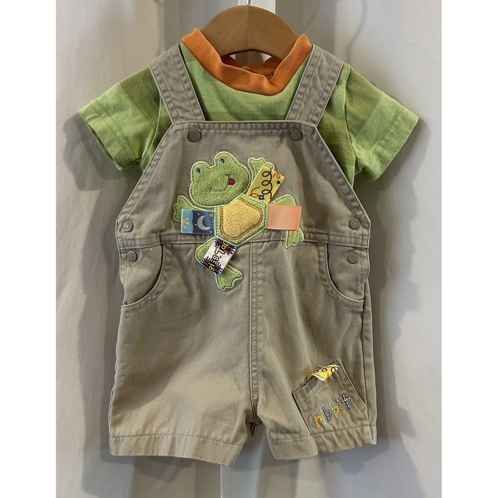 Taggies Baby‎ Boy Outfit Size 3-6 Months Colorful Sensory Set
